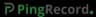 PingRecord logo