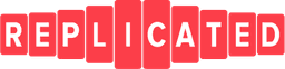 Replicated logo