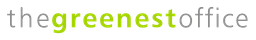 the greenest office logo