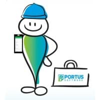 Portus' 4-in-1 solution logo