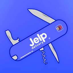 Jelp Delivery logo