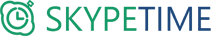 SkypeTime logo