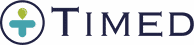 Timed logo