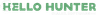 Hello Hunter logo