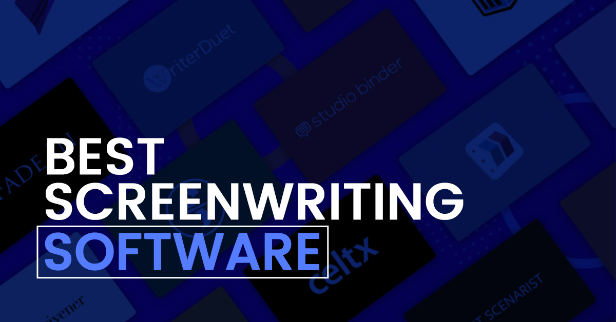 Best screenwriting software