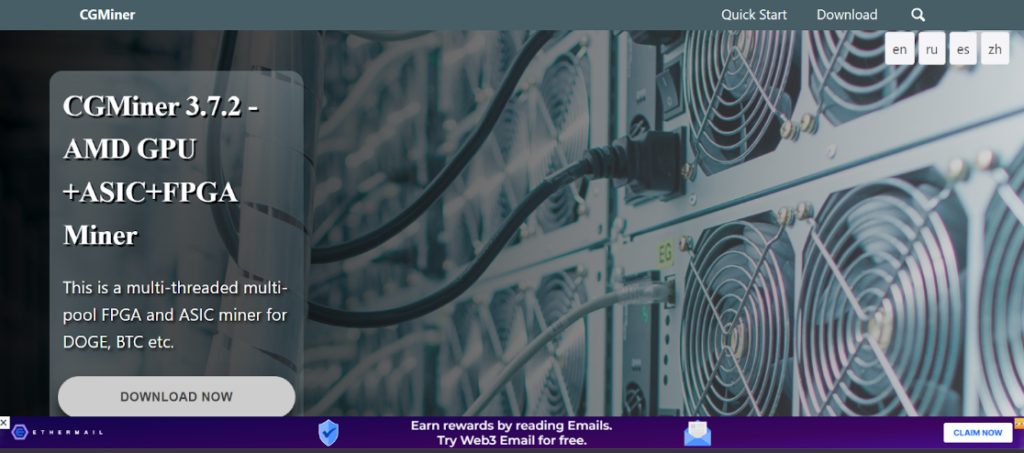Bitcoin mining software
