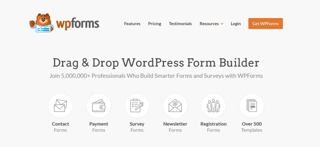 wp forms best survey software